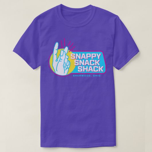 Snappy Snack Shack T-shirt (Design voorkant)