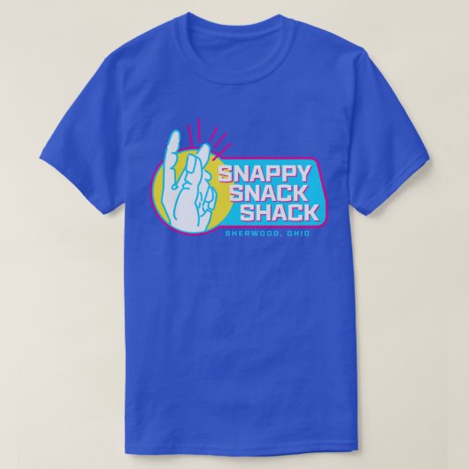 Snappy Snack Shack T-shirt (Design voorkant)