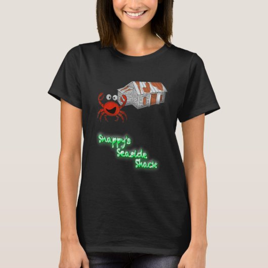 Snappy's Seaside Shack T-shirt (Voorkant)