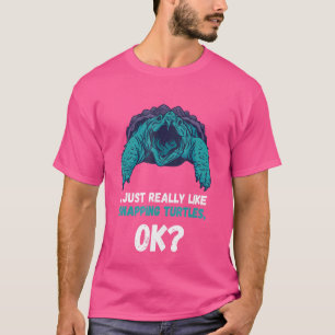Snapschildpad ik hou echt van Aligator Snappi T-shirt