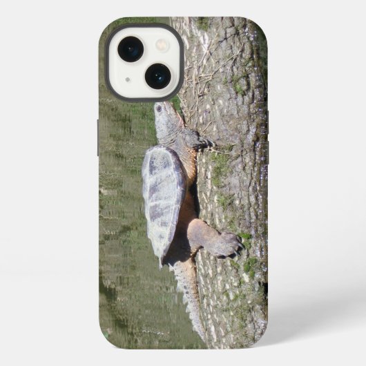 Snapschildpad iPhone Hoesje (Achterkant)