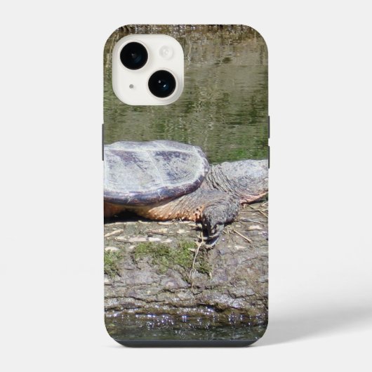 Snapschildpad iPhone Hoesje (Achterkant)