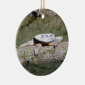 Snapschildpad Keramisch Ornament (Rechts)