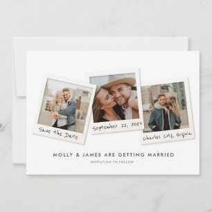 Snapshots Save the Date Kaart