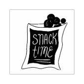 Snaptijd Rubberstempel (Afrduk)