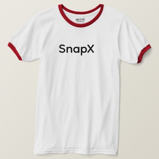SnapX Classic-T-shirt T-shirt (Design voorkant)