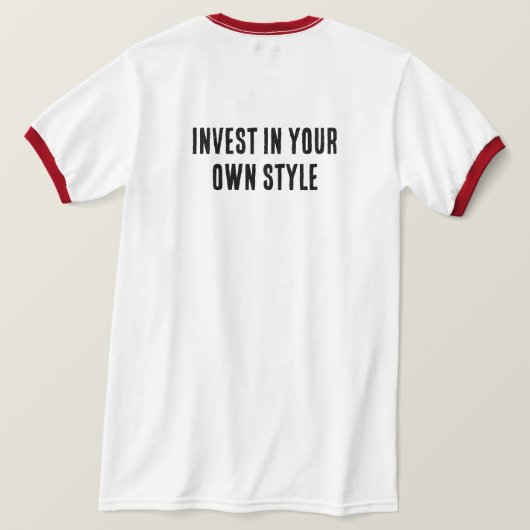 SnapX Classic-T-shirt T-shirt (Design achterkant)