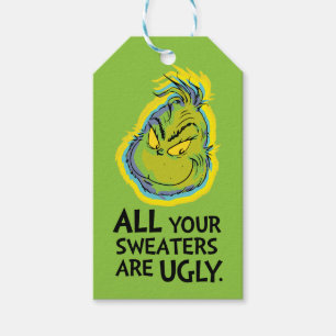 Snarcis Al je zwiters zijn lelijk Cadeaulabel