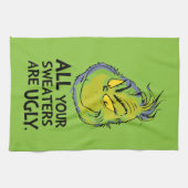 Snarcis| Al je zwiters zijn lelijk Theedoek (Horizontaal)