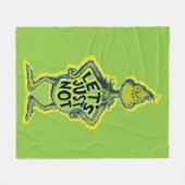 Snarcis| Grappig, laten we het gewoon niet doen Fleece Deken (Voorkant (Horizontaal))