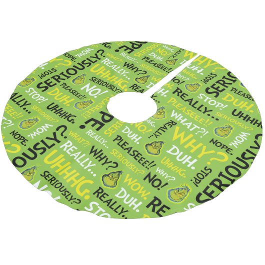 Snarcis| Snarky Phrase-patroon Kerstboom Rok (Gekanteld)