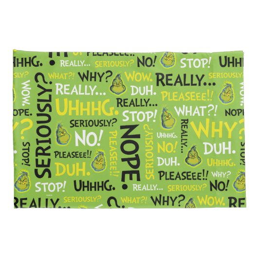 Snarcis| Snarky Phrase-patroon Kussensloop (Achterkant-Rechts)