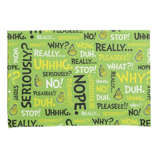 Snarcis| Snarky Phrase-patroon Kussensloop (Voorkant-Rechts)