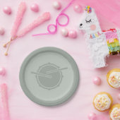 Snare drum Art CUSTOOR Papieren Bordje (Feest)