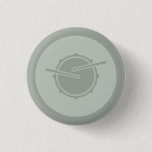 Snare drum Art CUSTOOR Ronde Button 3,2 Cm (Voorkant)