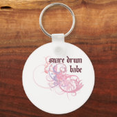 Snare Drum Babe Sleutelhanger (Voorkant)