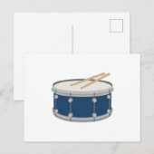 Snare Drum Briefkaart (Voorkant / Achterkant)