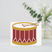 Snare Drum Briefkaart (Staand voorkant)