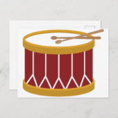 Snare Drum Briefkaart (Voorkant / Achterkant)