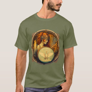 Snare drum en de schoonheid van kunst t-shirt
