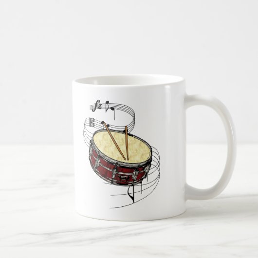 Snare Drum Koffiemok (Rechts)