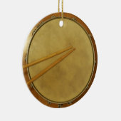 Snare drum met teken keramisch ornament (Rechts)