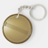 Snare drum met teken sleutelhanger (Achterkant)