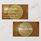 Snare drum met teken visitekaartje (Voorkant / Achterkant)