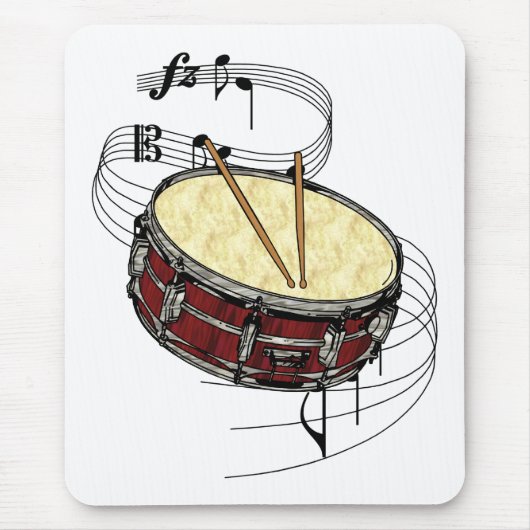 Snare Drum Muismat (Voorkant)