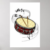 Snare Drum Poster (Voorkant)