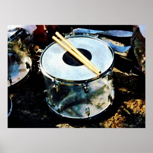 Snare Drum Poster (Voorkant)