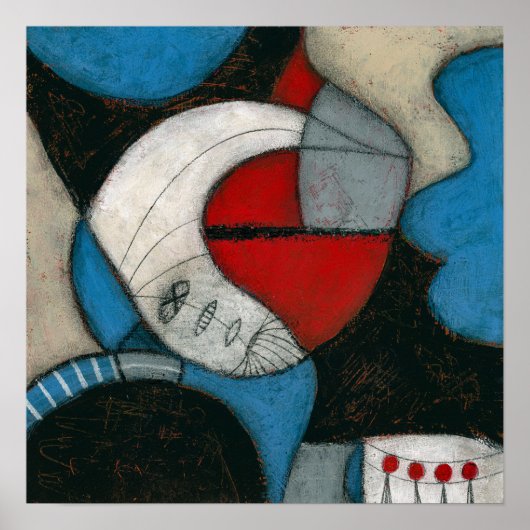 Snare Drum Poster Wall Art (Voorkant)