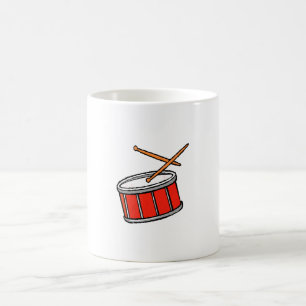 Snare Drum Red Koffiemok