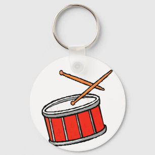 Snare Drum Red Sleutelhanger