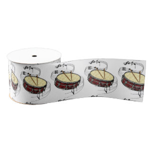 Snare Drum Ribbon Grosgrain Lint
