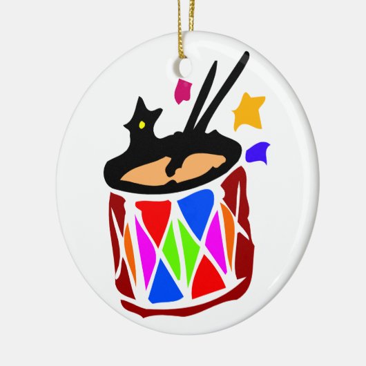 SNARE DRUM ROUND ORNAMENT (Links)