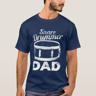 Snare Drummer Vader meisje T-shirt