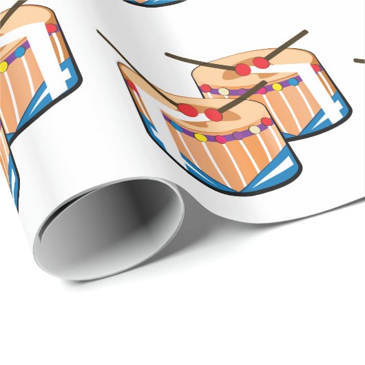 Snare Drums Cadeaupapier (Rol Hoek)