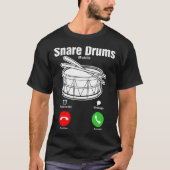 Snare Drums mobiele T-shirt (Voorkant)