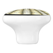 Snare drums ~ Rollend vel Music ~Chose Background Keramische Knop (Zijkant)