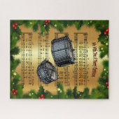 Snare Drums ~ "Wij wensen u een prettige kerstdag" Legpuzzel (Horizontaal)
