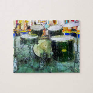 Snare drumset legpuzzel