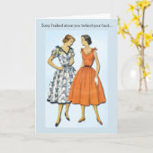 Snark - Sorry dat ik achter je rug sprak, Kaart (Gele Bloem)