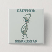 Snark Vierkante Button 5,1 Cm (Voorkant)