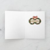 Snarkalische groeten Warm Glow Kerstmis Feestdagen Kaart (Binnen)