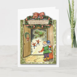 Snarkalische groeten Warm Glow Kerstmis Feestdagen Kaart