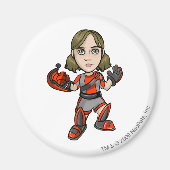 Snarkie Virtupets Space Station Staff Player Magneet (Voorkant)