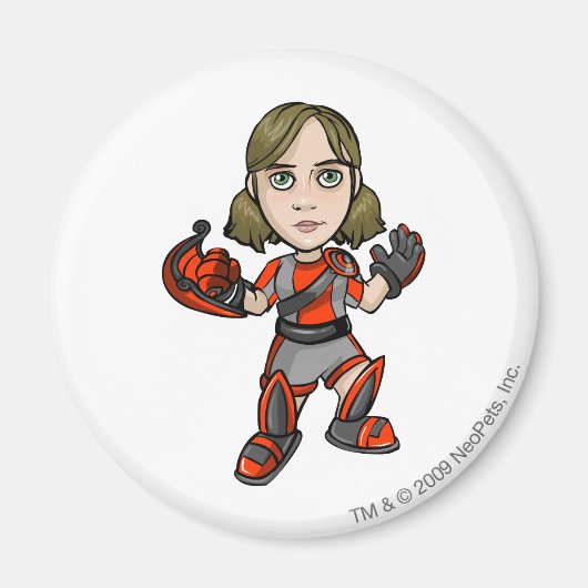 Snarkie Virtupets Space Station Staff Player Magneet (Voorkant)