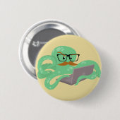 Snarktopus Internet Octopus Ronde Button 5,7 Cm (Voorkant /achterkant)