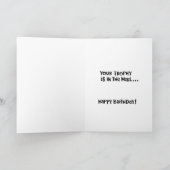 Snarky 30th Birthday Kaart (Binnen)